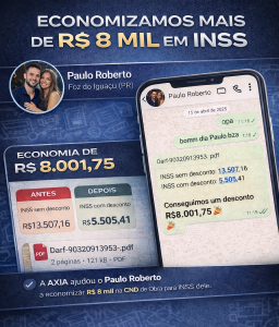 Redução INSS de Obras - emitir CND de Obra (INSS)